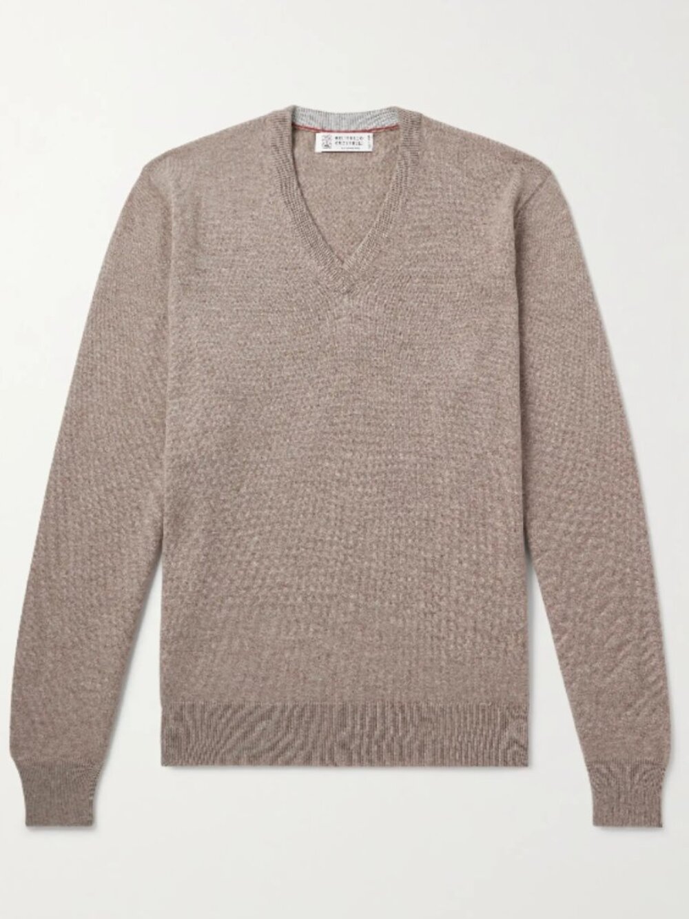 Brunello Cucinelli Men's V-Neck Sweater Size IT 50